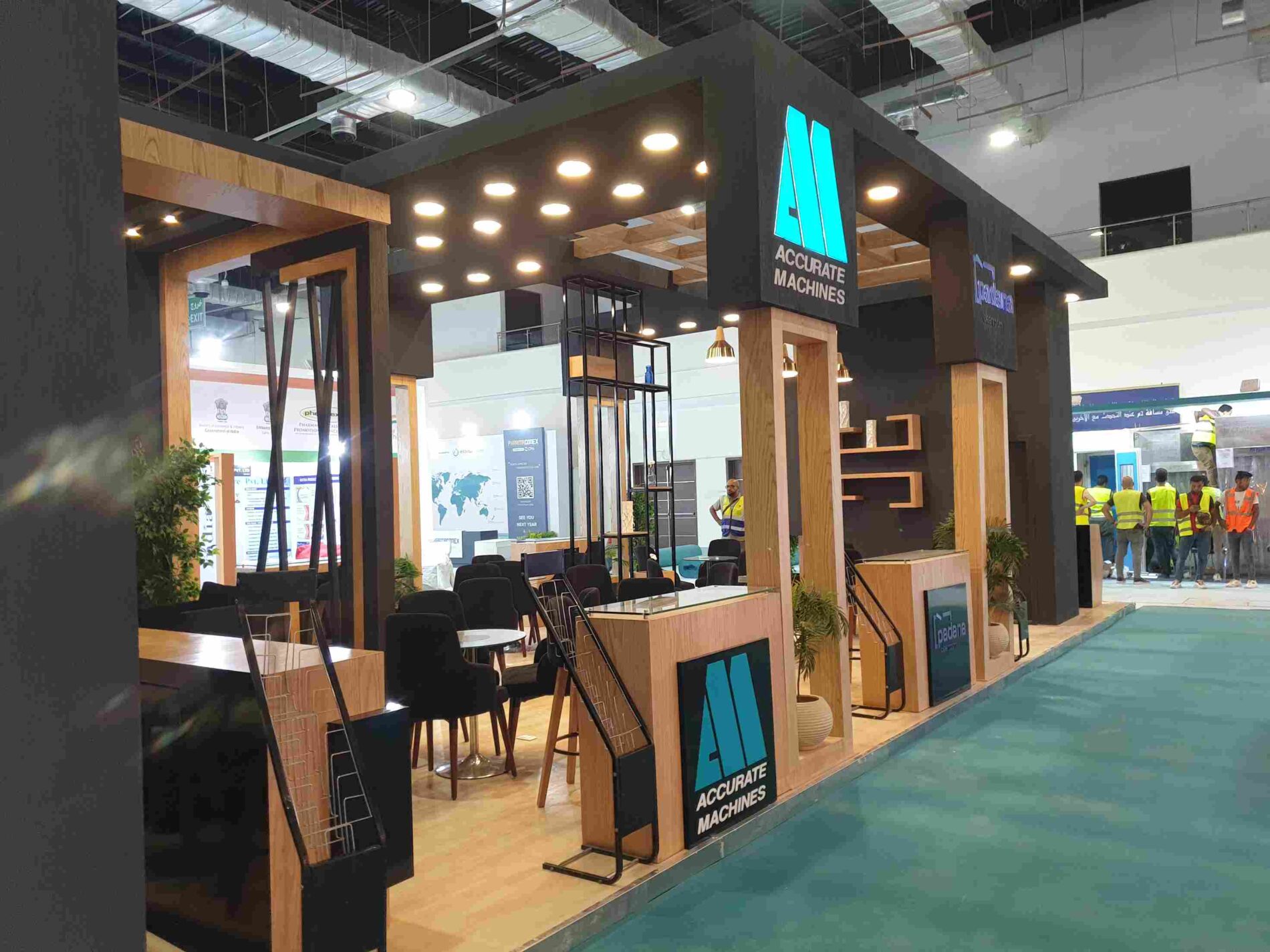 Clue Engineering Solutions' booth at Pharmaconex 2021