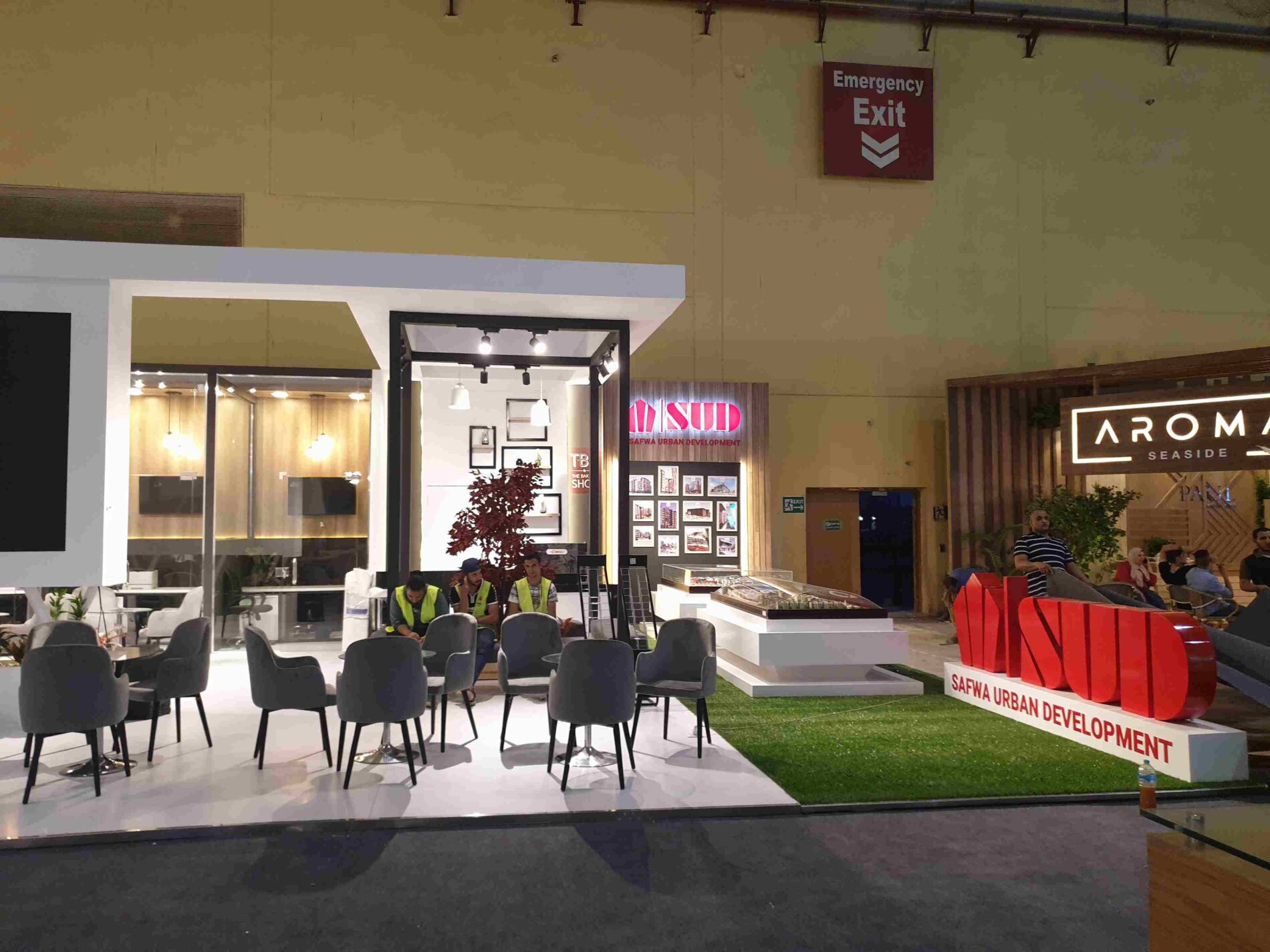 The SUD Booth at the Next Move Exhibition