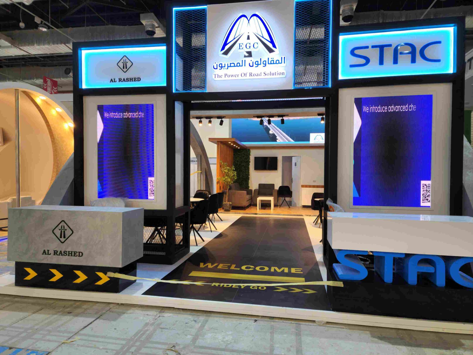 Egyptian Contractors booth