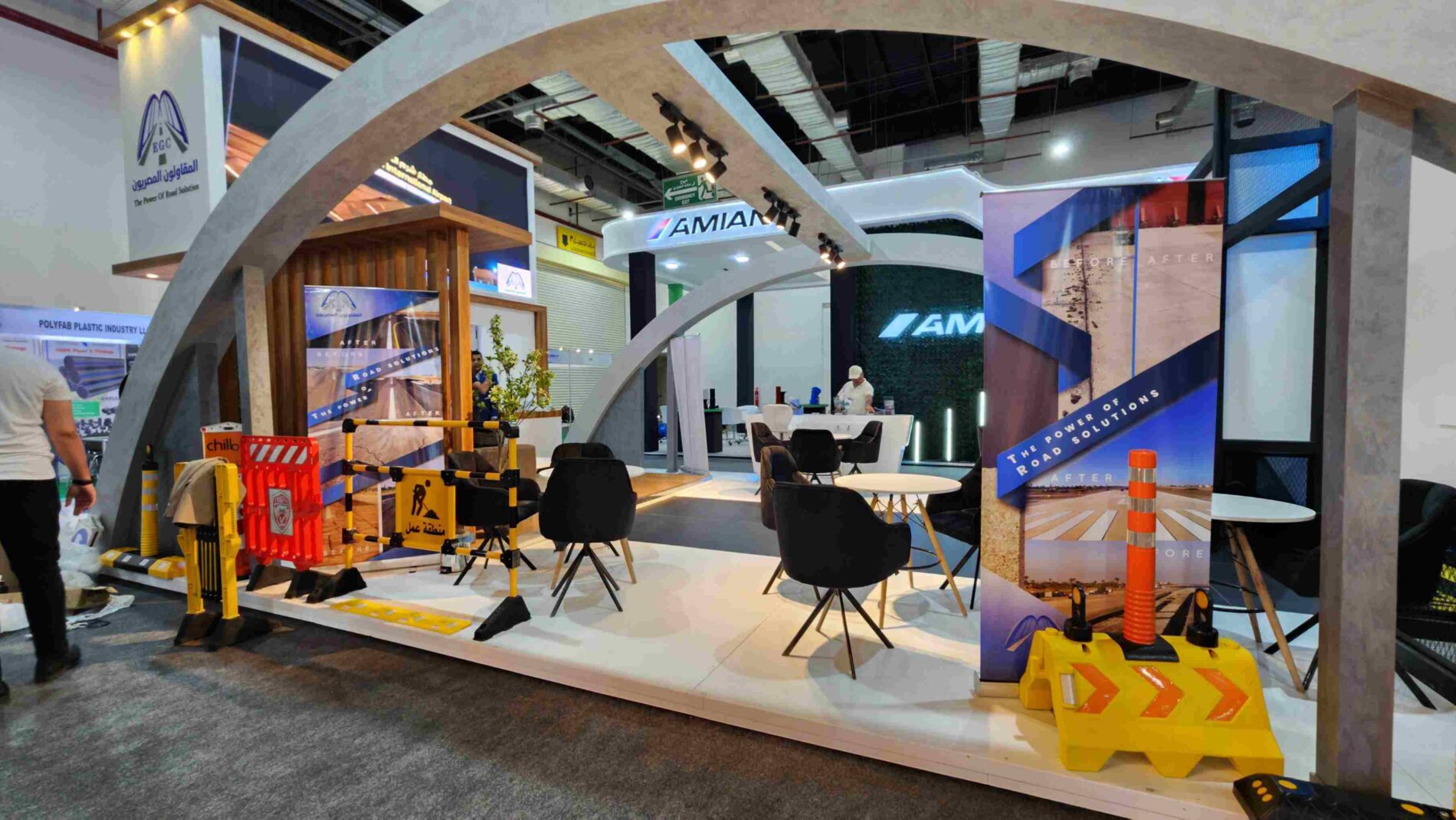 Egyptian Contractors booth
