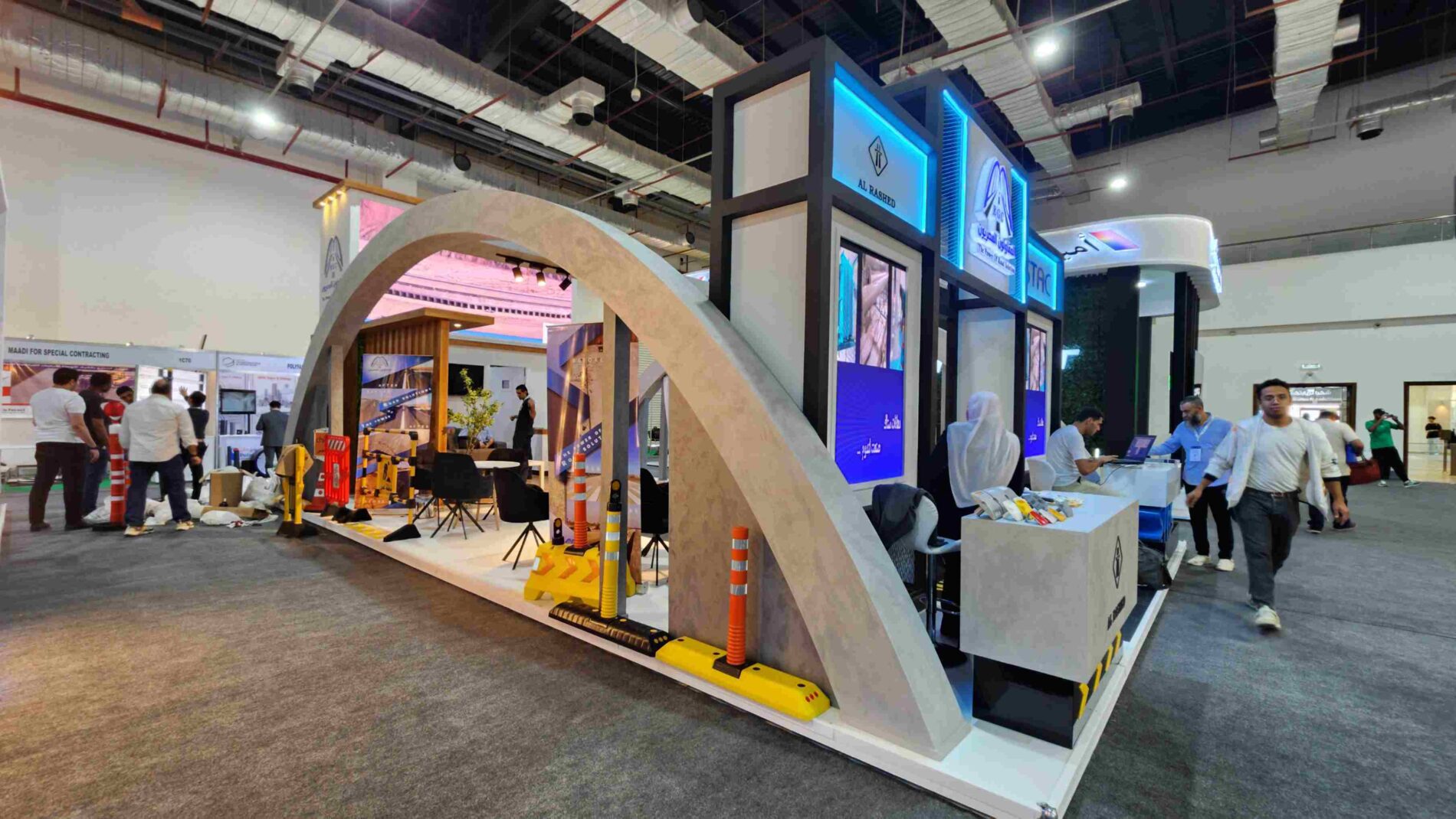 Egyptian Contractors booth