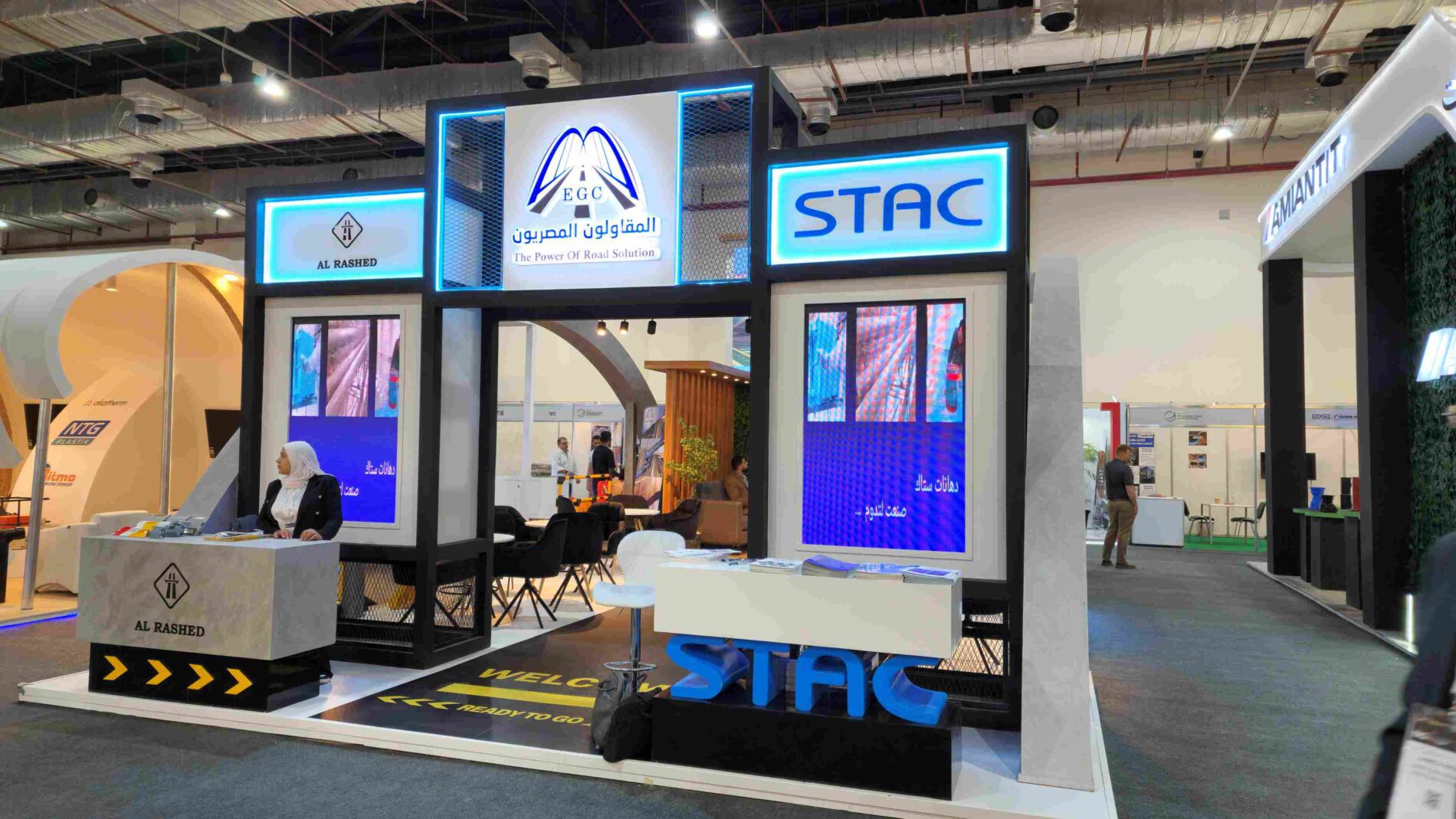 Egyptian Contractors booth