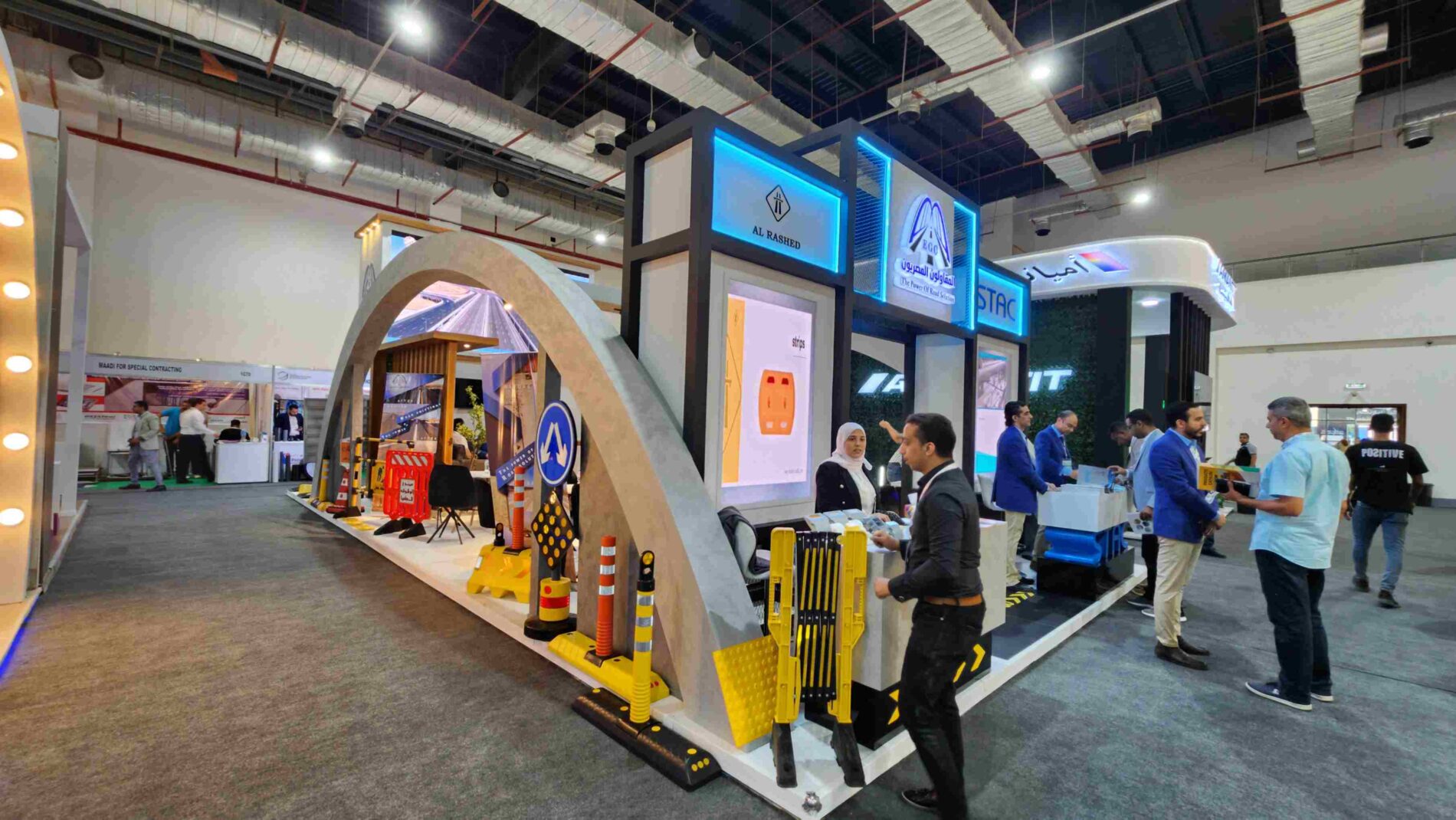 Egyptian Contractors booth