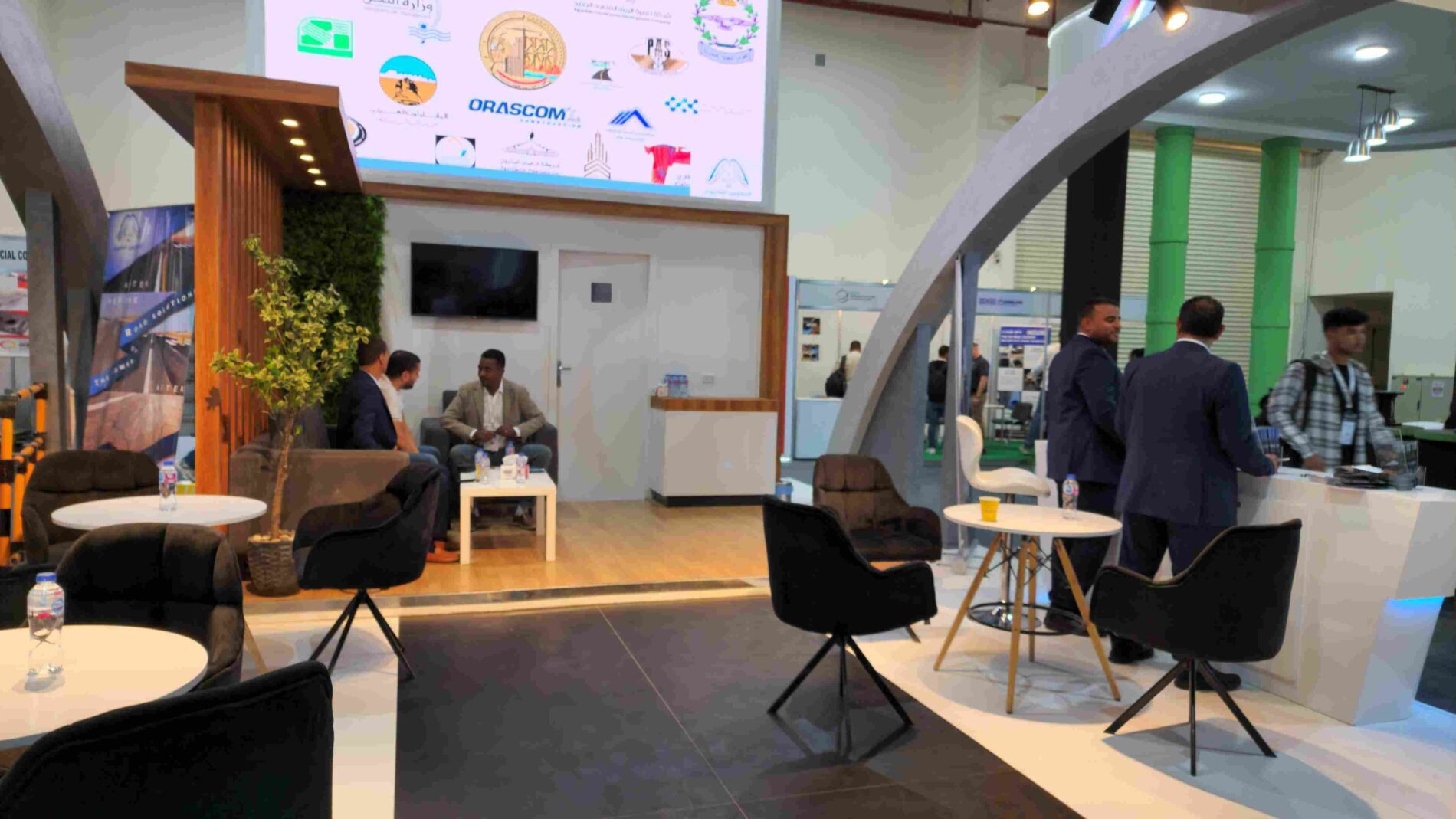 Egyptian Contractors booth