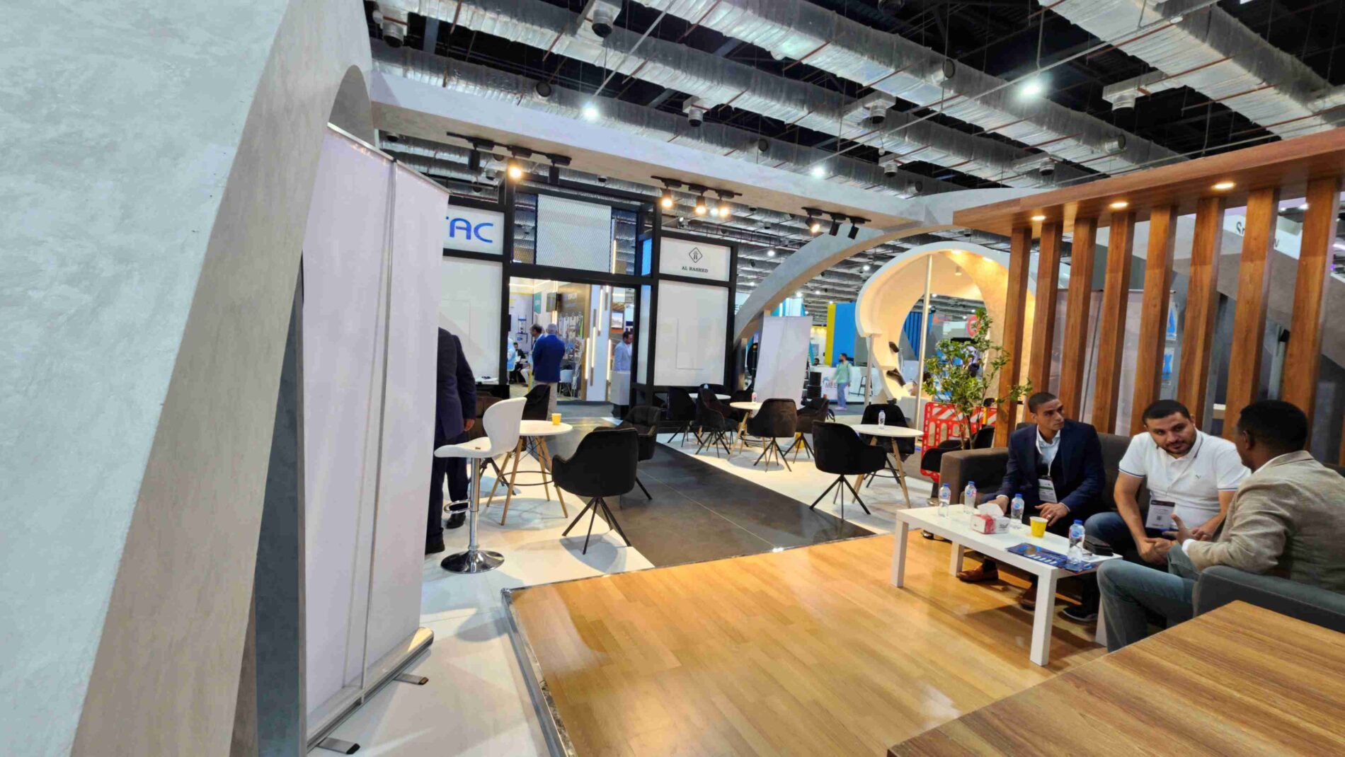 Egyptian Contractors booth