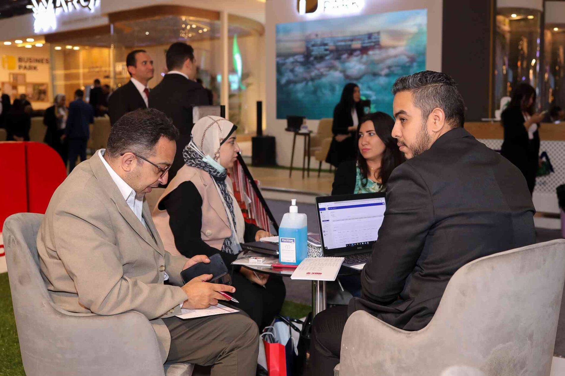 The SUD Booth at the Next Move Exhibition