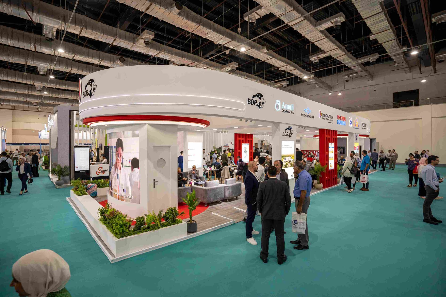 Namaa for Trading & Agencies Booth at Pharmaconex Exhibition 2023