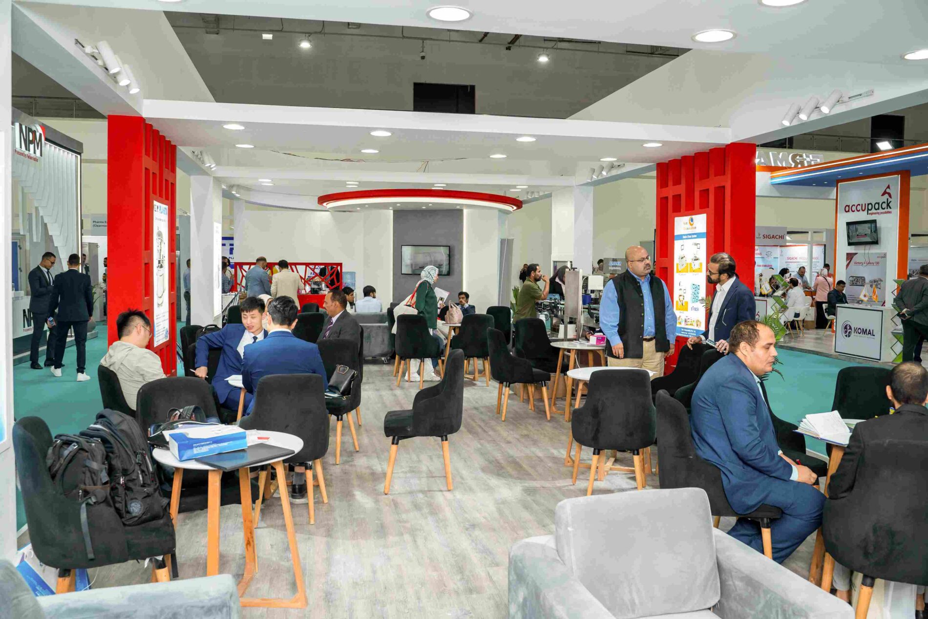 Namaa for Trading & Agencies Booth at Pharmaconex Exhibition 2023