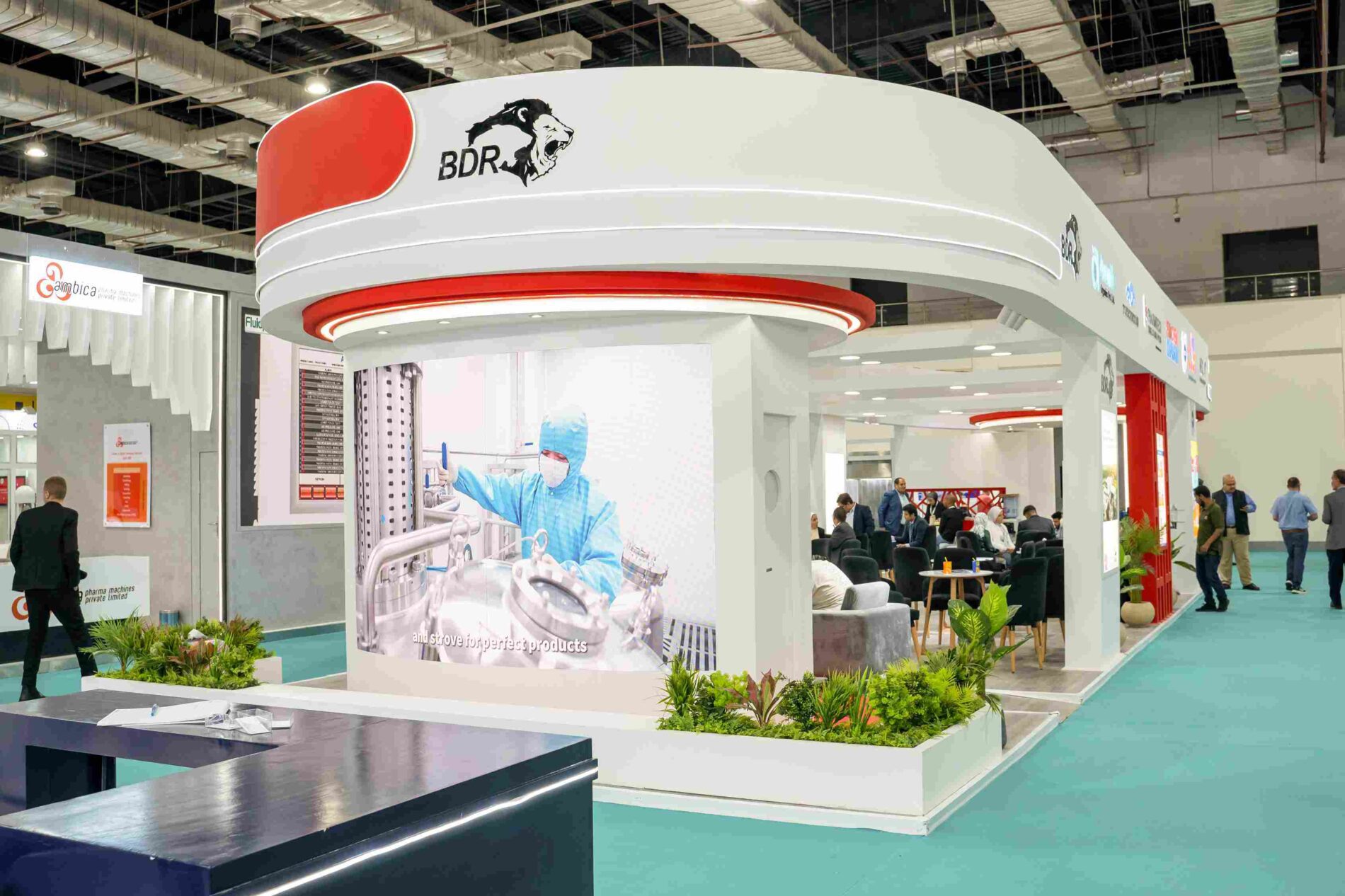 Namaa for Trading & Agencies Booth at Pharmaconex Exhibition 2023