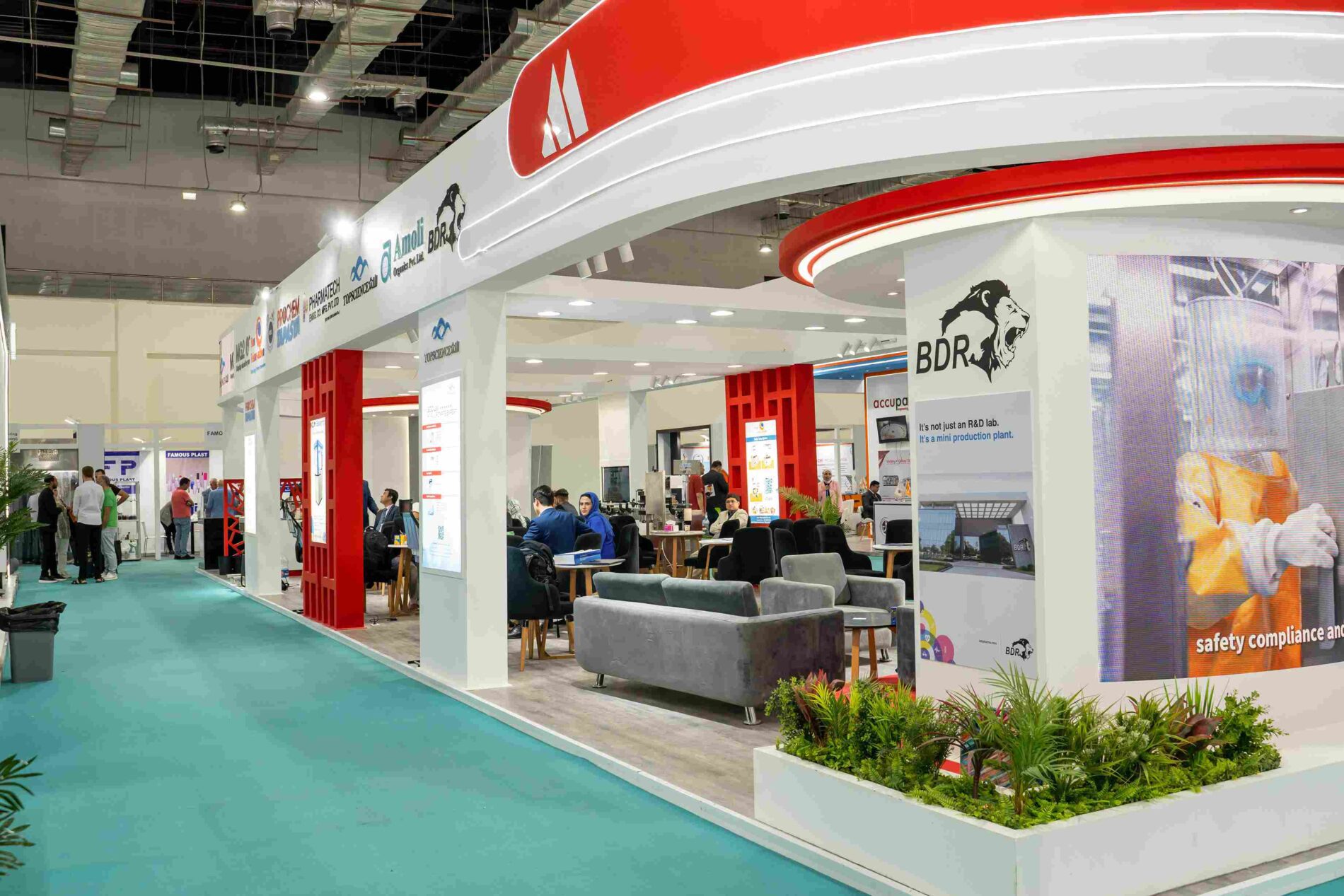 Namaa for Trading & Agencies Booth at Pharmaconex Exhibition 2023