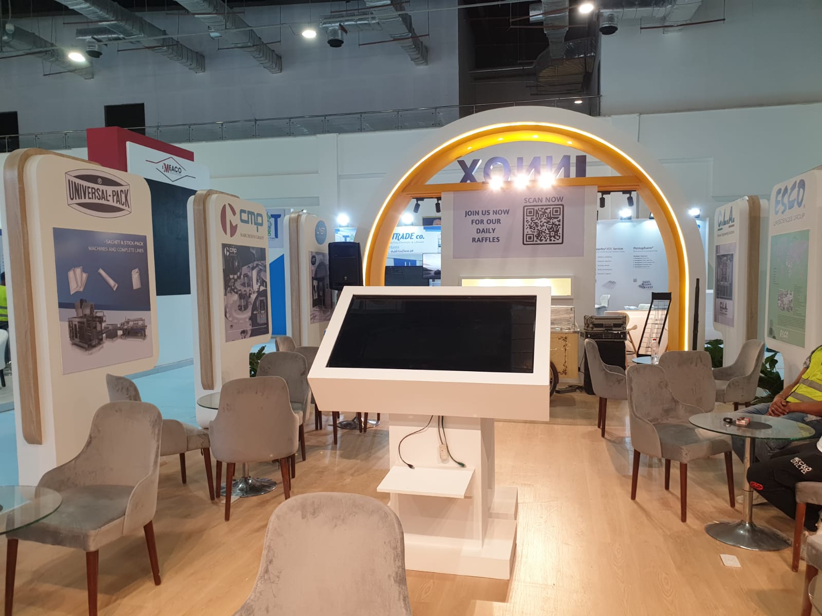 INNOX ENGINEERING booth Pharmaconex 2021