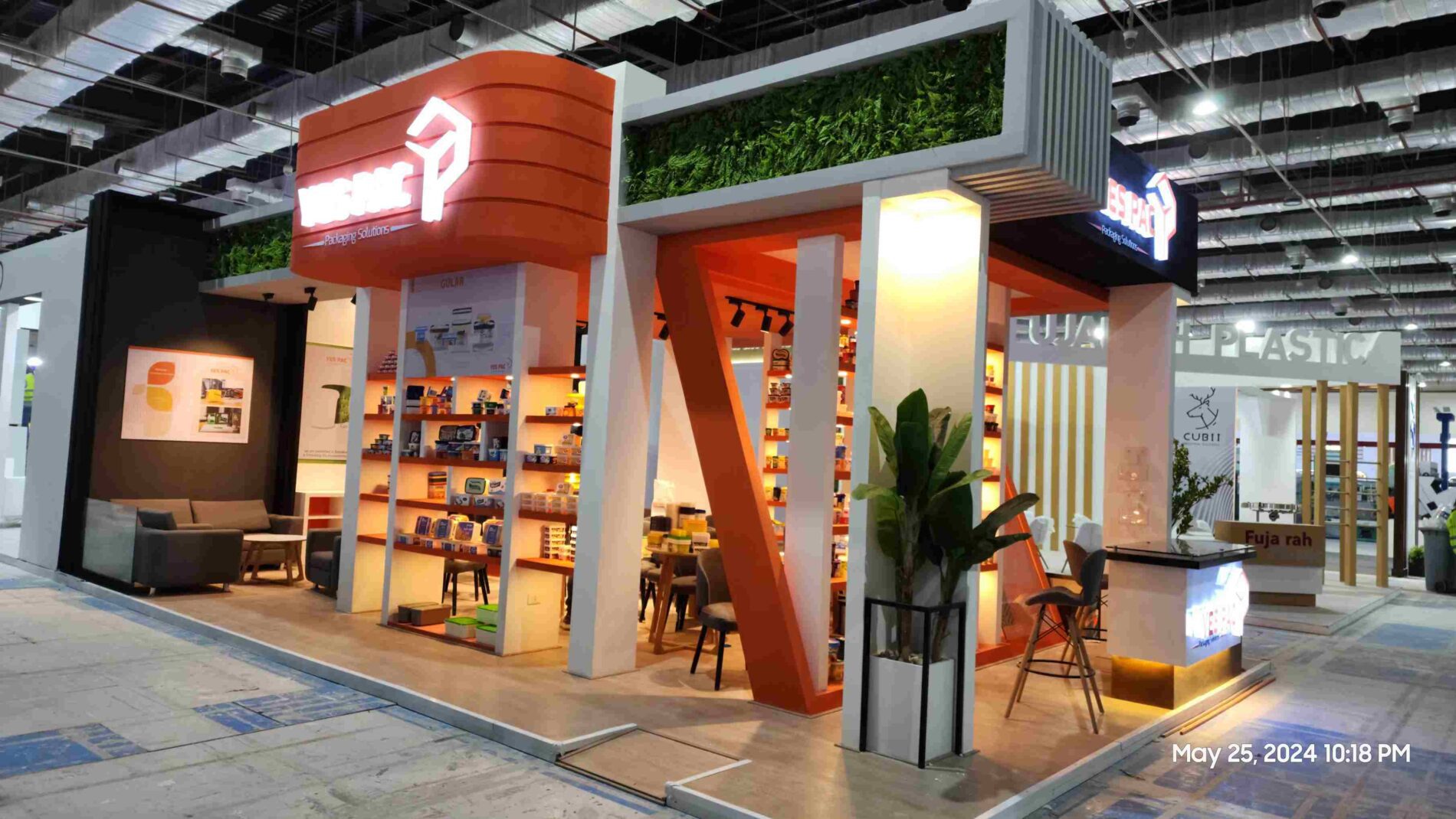 Yes Pac booth at Propak MENA 2024