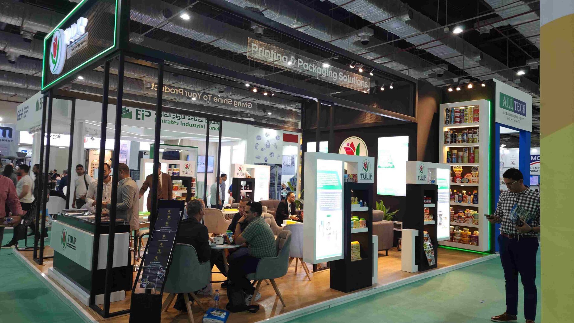 Tulip for Printing & Industry booth at Propak MENA 2024