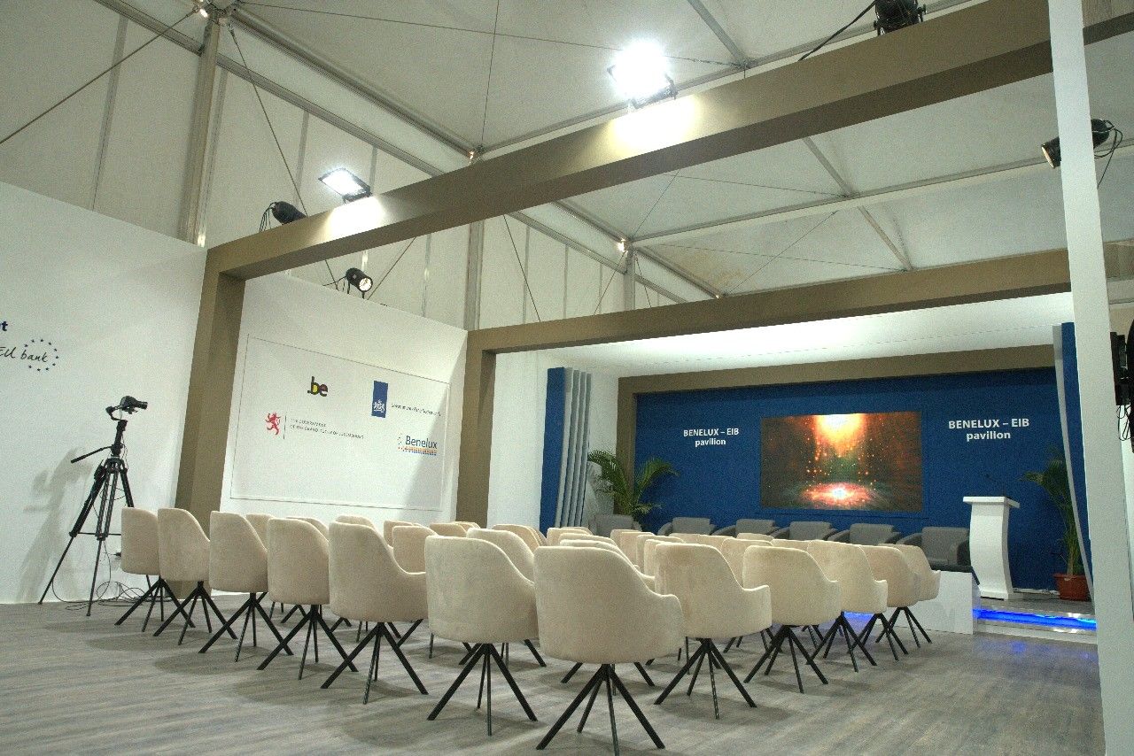 European Investment Bank (EIB) booth at COP27 in Sharm El Sheikh