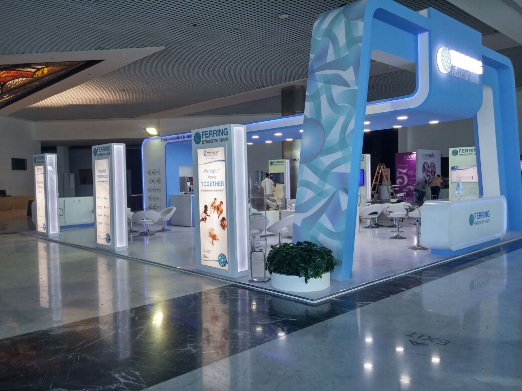 Ferring Pharmaceuticals booth at MEFS 2016 in Sharm el-Sheikh