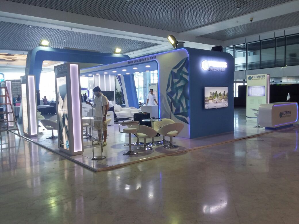 Ferring Pharmaceuticals booth at MEFS 2016 in Sharm el-Sheikh