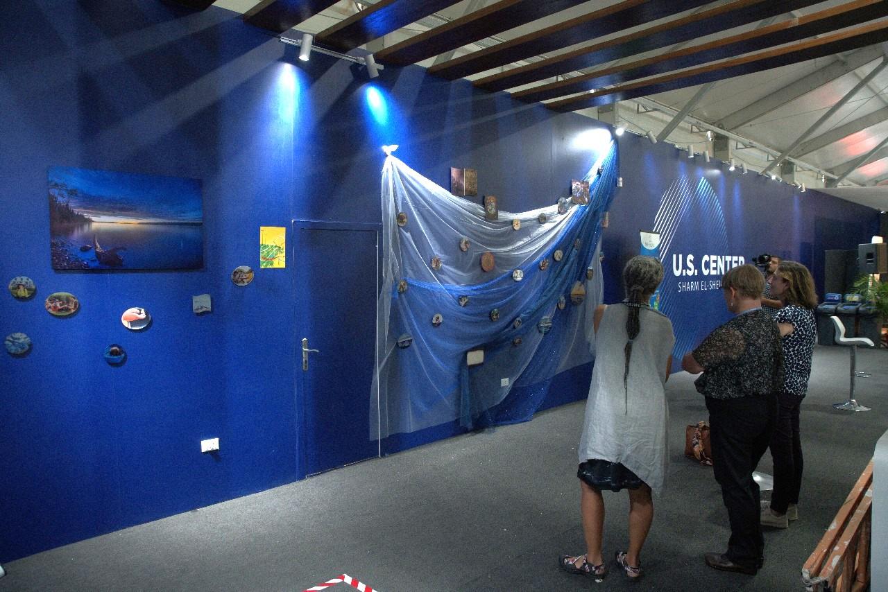 USA booth at COP27 in Sharm El Sheikh