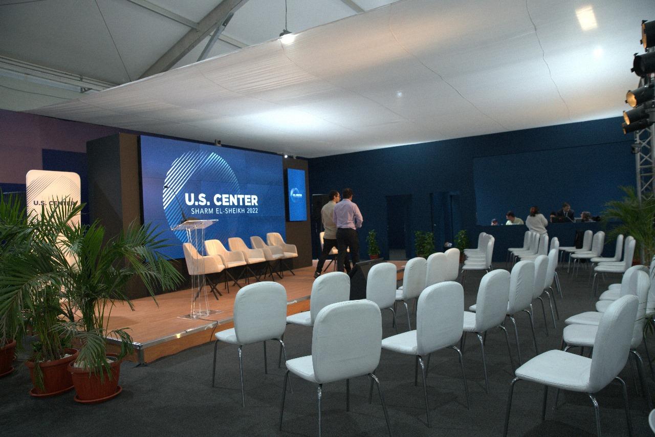 USA booth at COP27 in Sharm El Sheikh