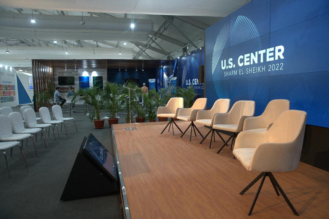 USA booth at COP27 in Sharm El Sheikh