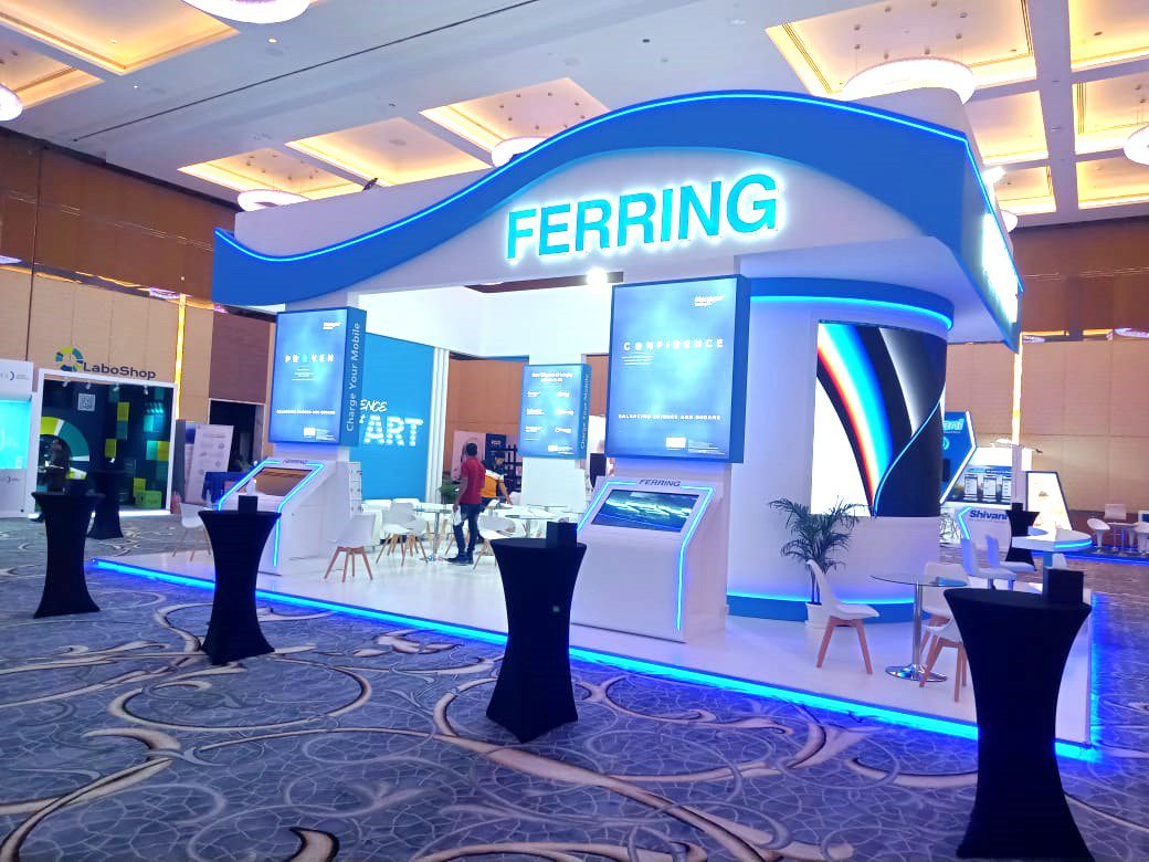 Ferring Pharmaceuticals booth at MEFS 2022 in the UAE