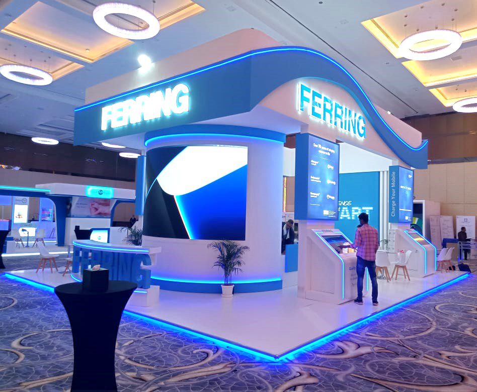 Ferring Pharmaceuticals booth at MEFS 2022 in the UAE