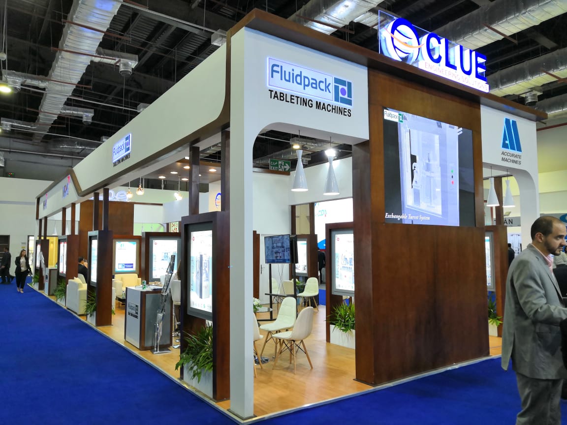 Clue Engineering Solutions booth at Pharmaconex 2019