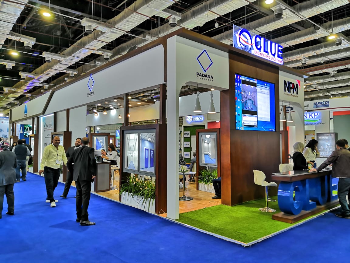 Clue Engineering Solutions booth at Pharmaconex 2019