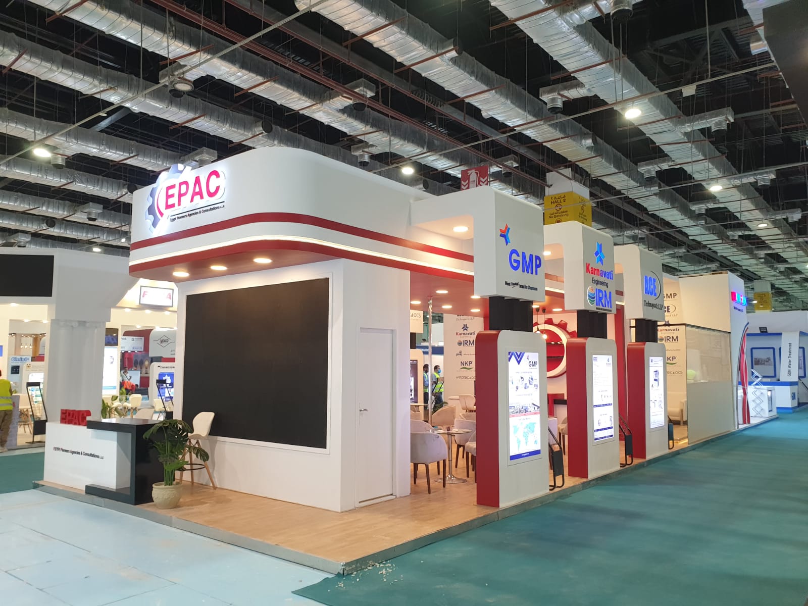 EPAC Egypt Pioneers Agencies & Consultation booth at Pharmaconex 2021