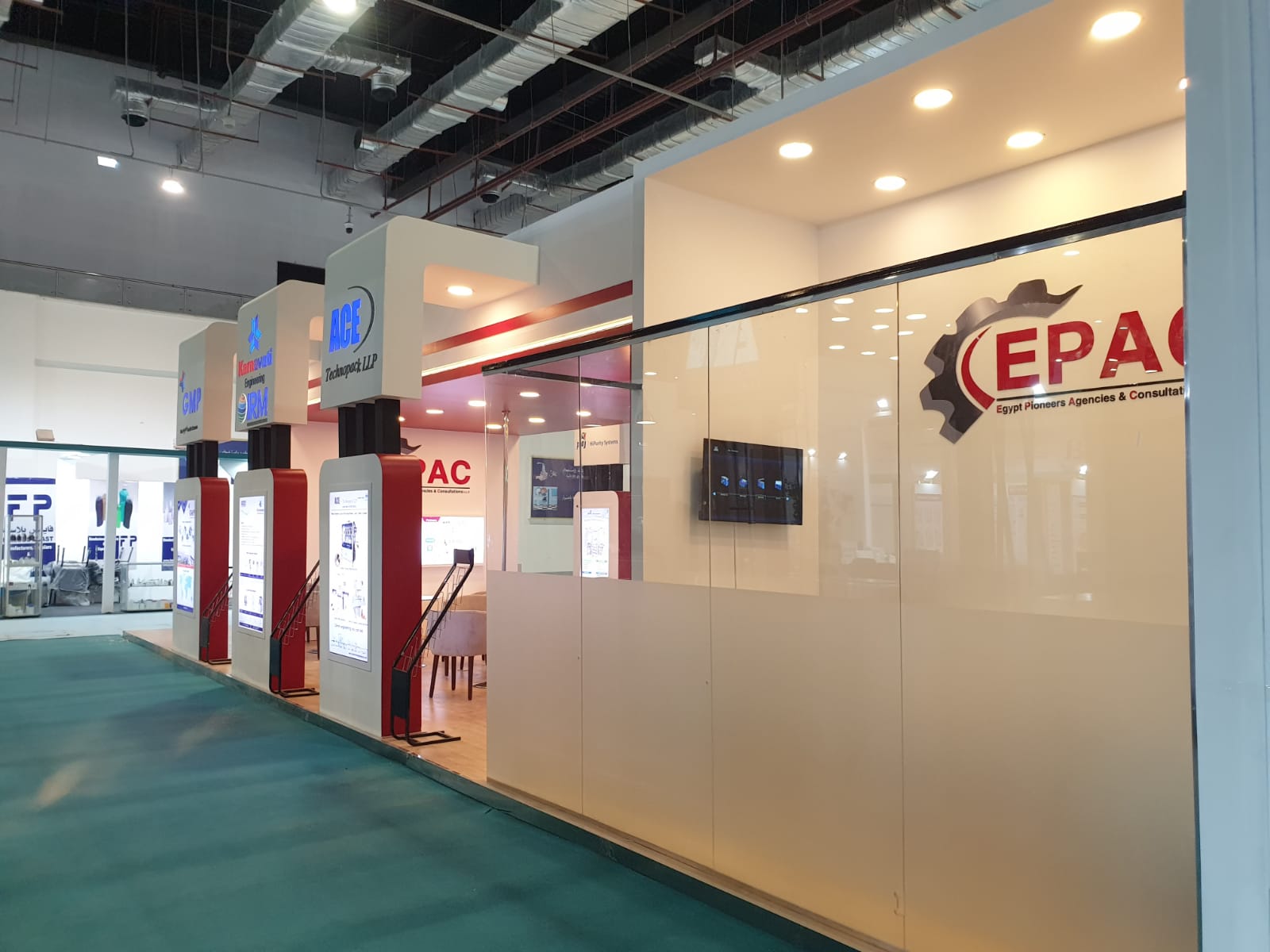 EPAC Egypt Pioneers Agencies & Consultation booth at Pharmaconex 2021