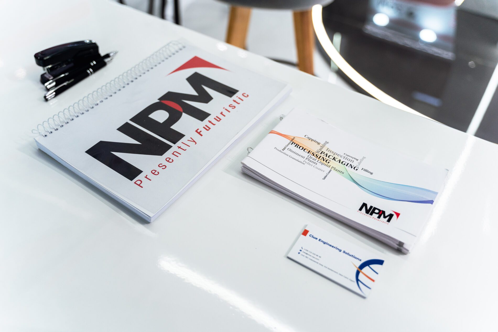 Booth design for Clue Engineering Solutions at Pharmaconex 2024