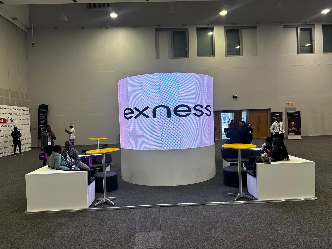 the exness booth