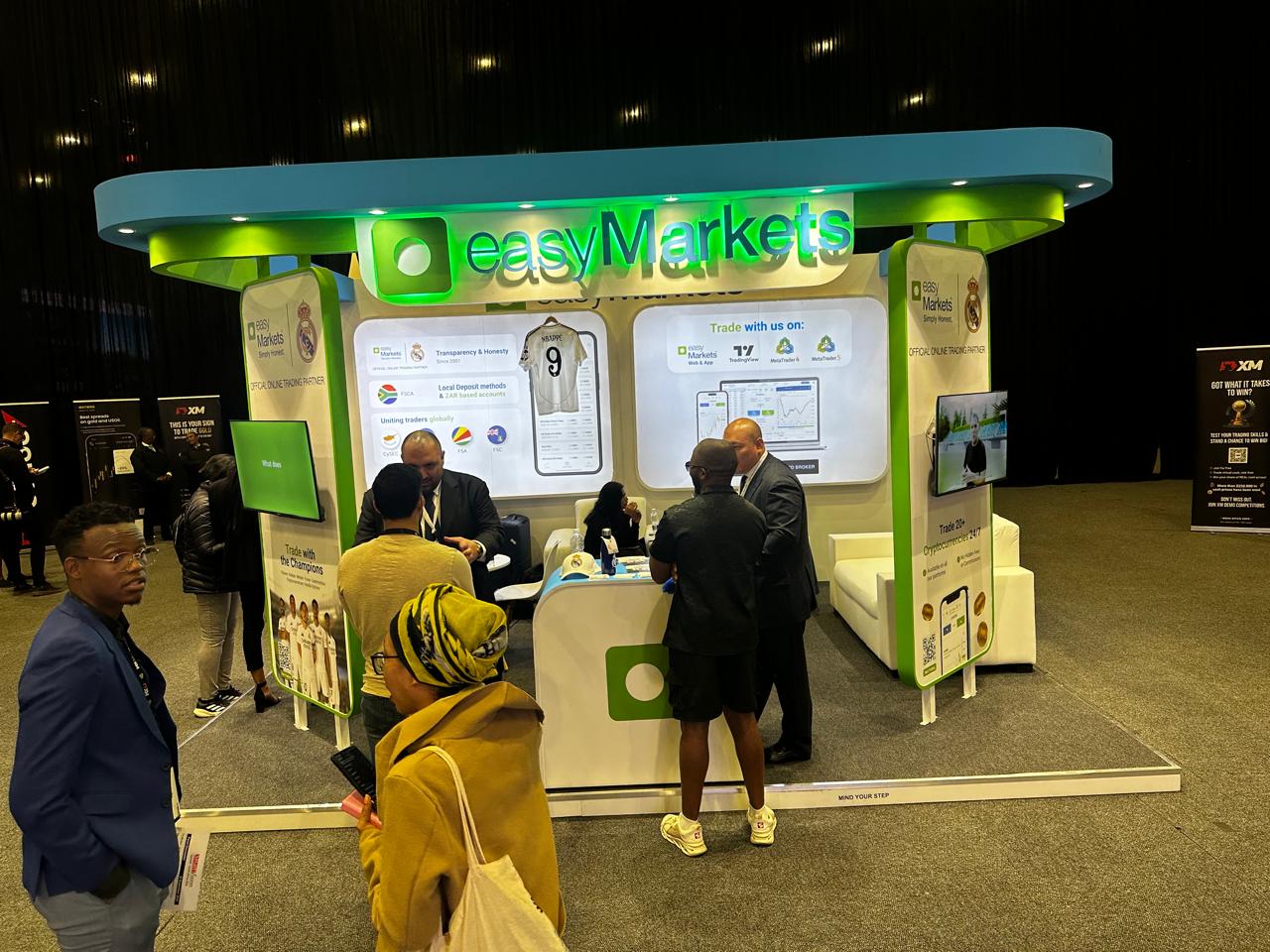 the easy markets booth