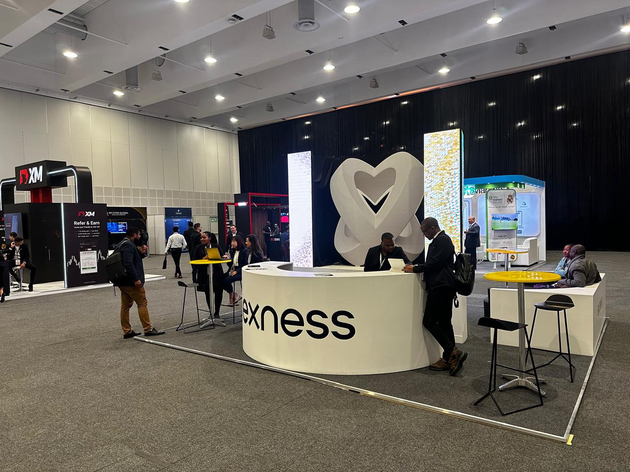 the exness booth