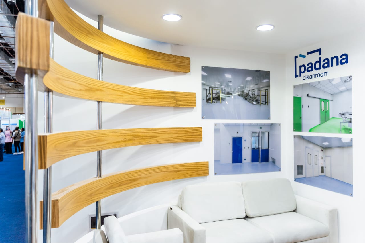 Padana Cleanroom booth at Pharmaconex 2024